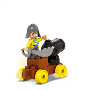 لگو دوپلو قلعه رنگارنگ 115 قطعه مدل castles play and create 5262_اسباب بازی